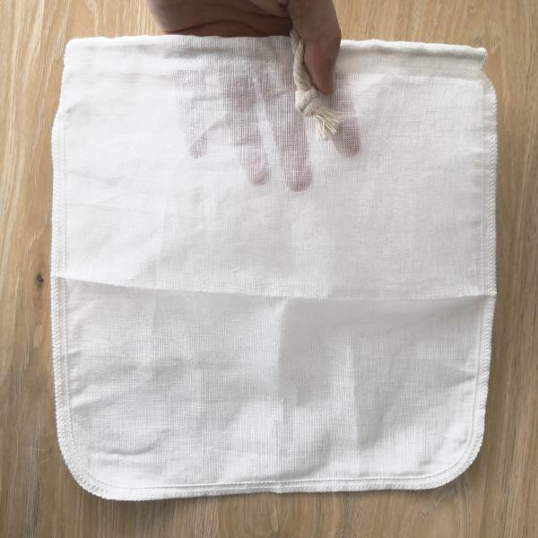 High Temperature Resistant Nylon Filter Bag / Hemp Mesh Bag Reusable