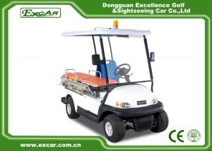 Quality EXCAR 2 Seat Hospital Electric Ambulance Car 3.7KW 48V Trojan Battery Ambulance Car wholesale