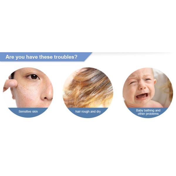 Personal Care SPA Shower Water Filter , Water Softener Filter For Shower Head