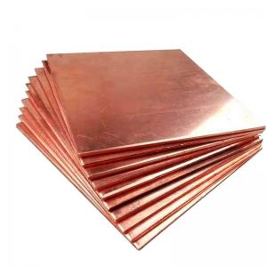China Reliable 1/8 Hard Red Copper Sheet Stock For Industry Applications on sale