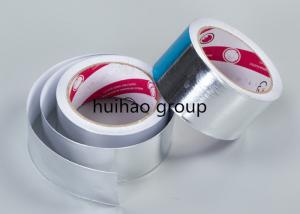 China Self Adhesive Aluminum Foil Tape , Aluminum Foil Duct Tape For Insulation Material on sale