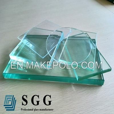 ultra clear safety tempered glass price(3mm 4mm 5mm 6mm 8mm 10mm 12mm 15mm 19mm thick)