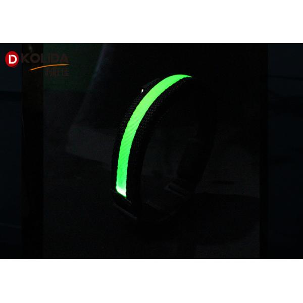 LED Glow In The Dark Night Safety LED Dog Collar Leash Adjustable 3 Flash Modes