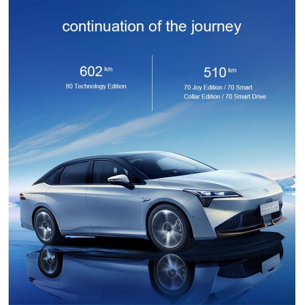 Aion S Plus Chinese Electric Taxi 510-610KM For Online Car Hailing