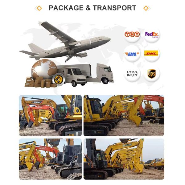 Hitachi ZX200 20 Ton Excavator Used Crawler Excavator Small Capacity Made In Japan