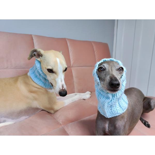 Y-Z Sport Funny Personality New Dog Head Neck Warmer and Windproof Knit Fighting Hot Snood Hat