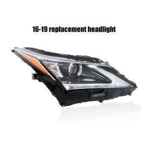 RX RX270 RX350 RX450h LEXUS Black Light Car Headlights