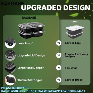 Microwave Safe,Extra Large &Thick Food Storage Containers With Lids,Durable