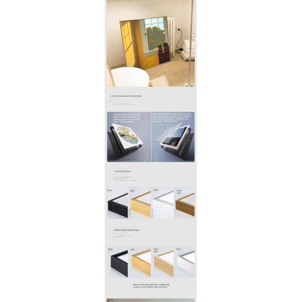 Nordic Art Deco Wall Art Print Window Sunshine Canvas Painting for Home Decor and Gifts