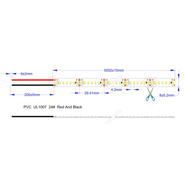120 Degree Beam Angle Wireless LED Strip Lights ETL RoHS And CE Certified