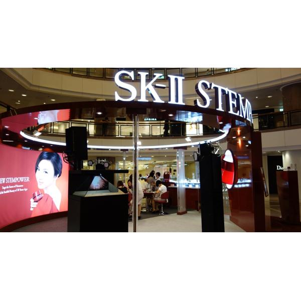 Magic 3D Hologram Pyramid Showcase , Holographic Display Pyramid Box Full HD Resolution