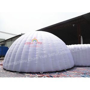 Buy cheap Hot Sale White Inflatable Dome Tent from wholesalers