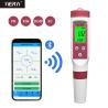 Buy cheap 4 In 1 EC Pen Type Bluetooth PH Meter APP Control TDS Water Quality Detector from wholesalers