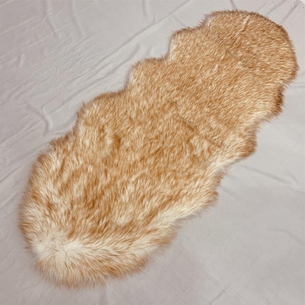 Sculptured Chair Genuine Sheepskin Cushion Pads Carpets Special Shaped