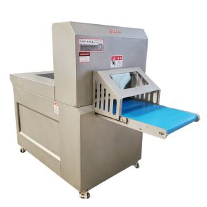 Buy cheap 220V Frozen Meat Block Cutter With Conveyor For Automated Meat Portioning from wholesalers