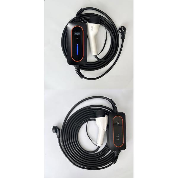 3.6KW 16A Type 2 EV Charger Portable Single Phase Electric Car Charger With LCD Screen