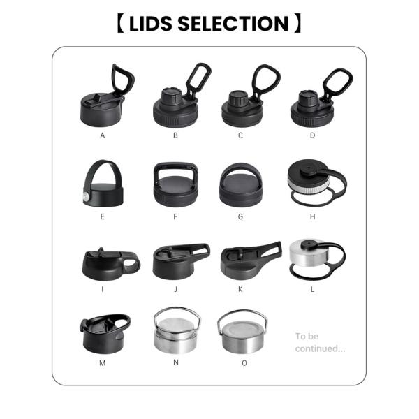 Travel Stainless Steel Double Wall Insulated Vacuum Bottle With Cap Water Bottles