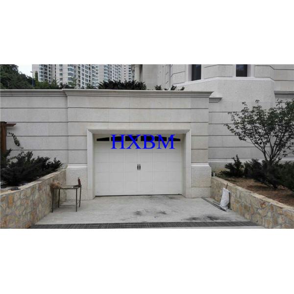 Powder Color Coated Modern Garage Doors , Electric Up And down Garage Doors