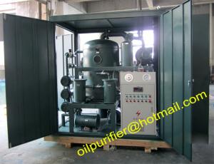 China Hotsale Vacuum Transformer Oil Filtration System , Insulation Oil Purification Plant on sale