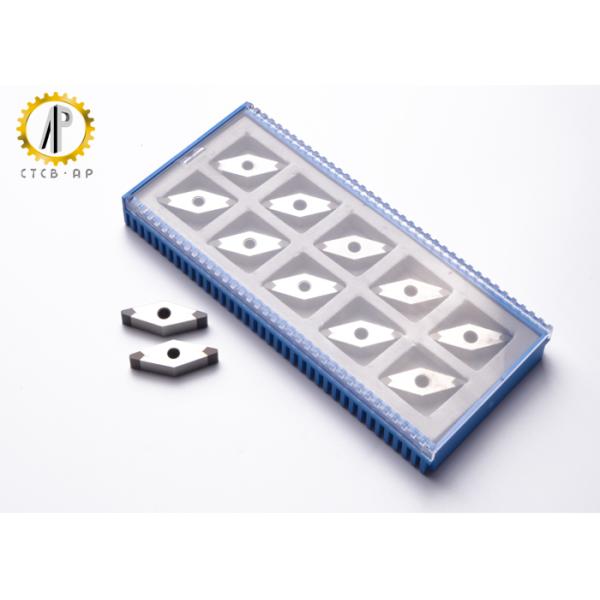 CBN Tipped Tungsten Carbide Cutting Tools Excellent Fracture Resistance Ability