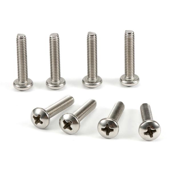 Stainless Steel Pan Head Phillips Screws DIN7985 Stainless Steel Cross Recessed Pan Head Screws