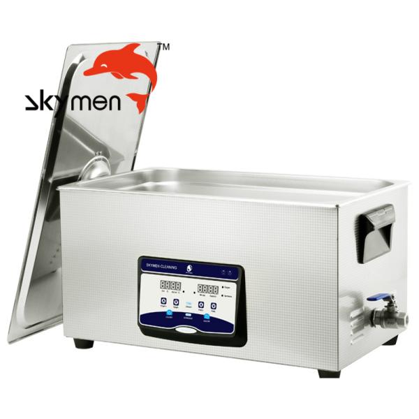 ISO14001 40kHz Digital Ultrasonic Cleaner 30L SUS304 Tank 30min Timer Adjustable