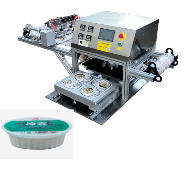 1500W 220V Bowl Sealer Machine Half Automatic For Fast Food