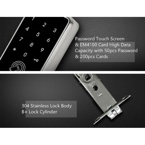 High End Home Automation Door Locks , Keyless Bluetooth Smart Lock