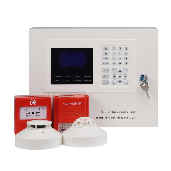 CA100 Addressable Fire Detection & Alarm System – 1 Loop Capacity, 254 Control Points for Small Buildings with CA100 Panel
