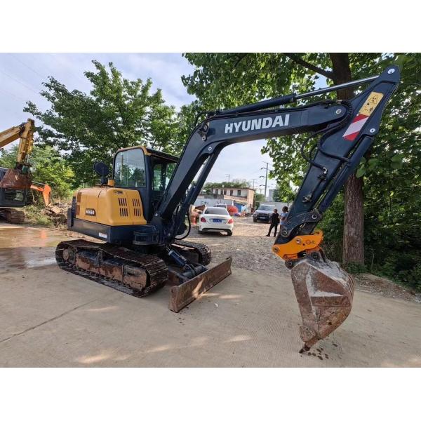 Korea Used Mini Hyundai Excavator HX60 Tracked Escavadora