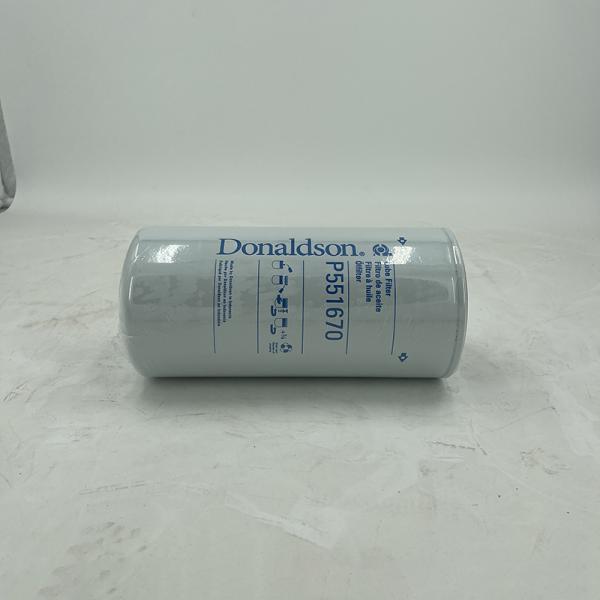 P551670 860104429 800161317 Industrial Oil Filter With Gasket Id 63mm And Work Life 2000- 4000h