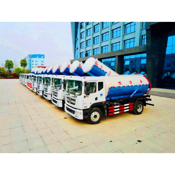 Euro V Diesel Engine 4000L 98HP ISUZU Sewage Pump Truck