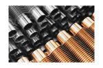 CuNi 90/10 Shape Type Heat Exchanger Fin Tube OD25.4 X 1.5WT L Finned Copper
