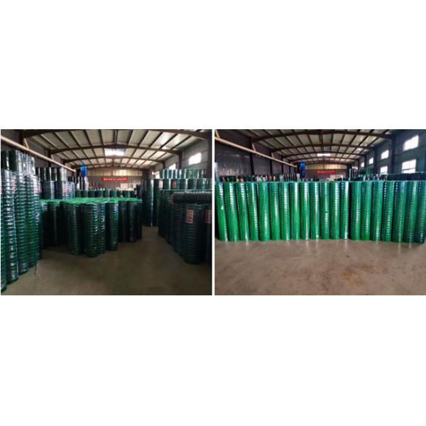 18m Length Green Plastic Coated Wire Fencing Panels Pvc Coated Wire Mesh Rolls