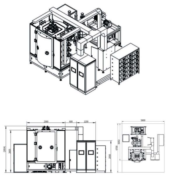 Decorative Coating Machines, PVD Arc Plating Machine