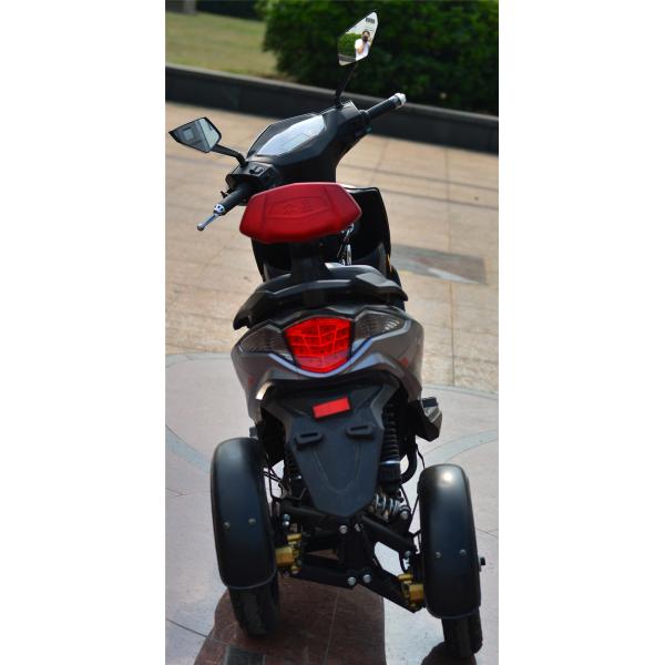 Three Wheel Power Scooter Motorcycle 72v40ah Lithium Battery 60km/h Max Speed