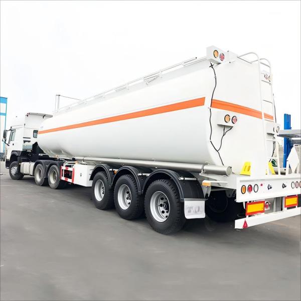 CIMC 3 Axles 8000L/5500L/7000L/7500L Gasoline and Diesel 4 compartments design 28 KL Steel Fuel hydraulic Tank Trailer