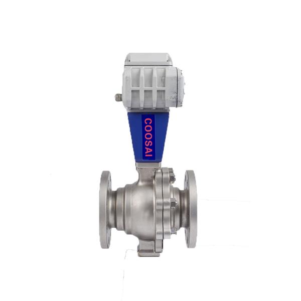 O Shaped Trunnion Type Pneumatic Actuator Ball Valve