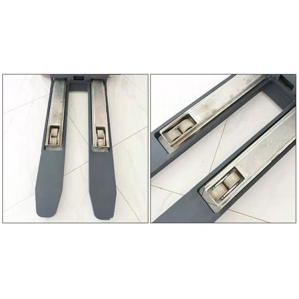 500kg 1000kg 1300 Mm Semi Electric Portable Stacker Self Loading Forklift For Container Use