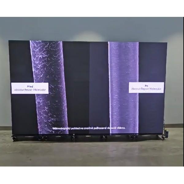 Creative Digital LED Poster Display High Resolution Flexibility Real-Time Updates Energy Saving For Shopping Centers