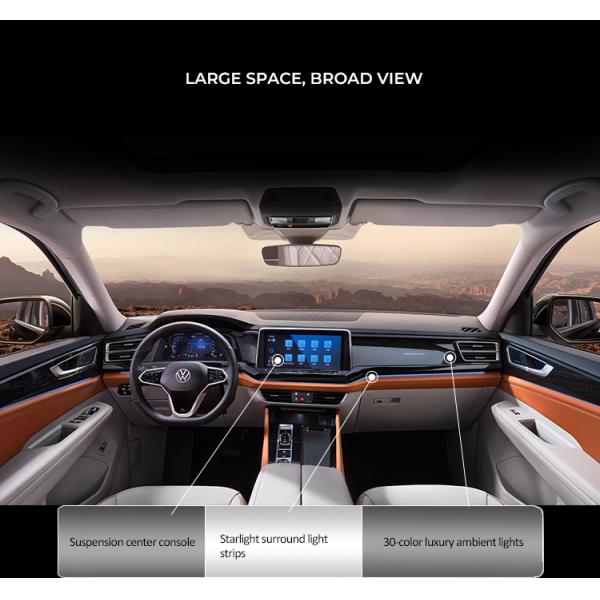 VW Teramont Low Emission Petrol Cars 92# Gas Powered Vehicle