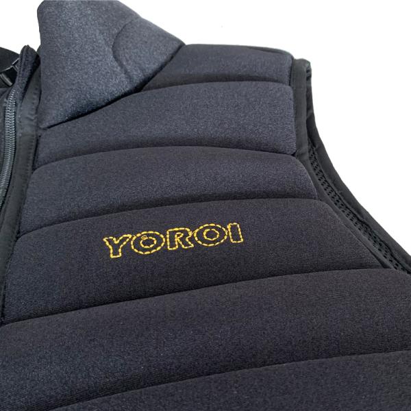 Riding Vest for Body Protection Lightweight and Customizable in Black/Customized Design