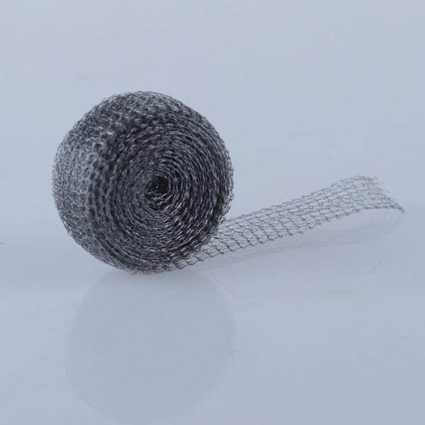 Copper Knitted Wire Mesh Tape Coil Stainless Steel Filter Elements Roll