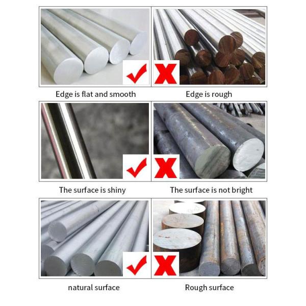 AISI Polished Stainless Steel Bars Round Square Hexagonal 8mm 12mm SS Rod