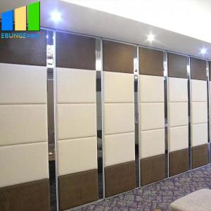 Quality Office Folding Partition Walls Aluminium Channel Mdf Room Divider Movable Partition wholesale