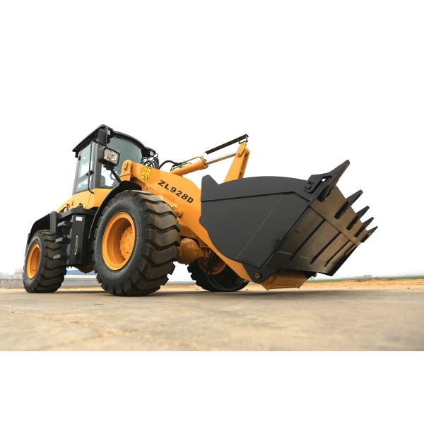 Wheel LoaderZL 928D ,EUIII emission Standard,New Design, Strong Power,Luxury Cab! Wide View!