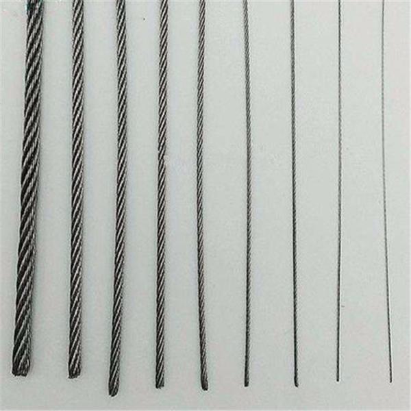 7*19 8mm 10mm 12mm 316 Stainless Steel Crane Wire Rope with Loop