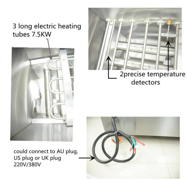 40L Commercial Gas Chips Frying Machine Hotels Restaurants