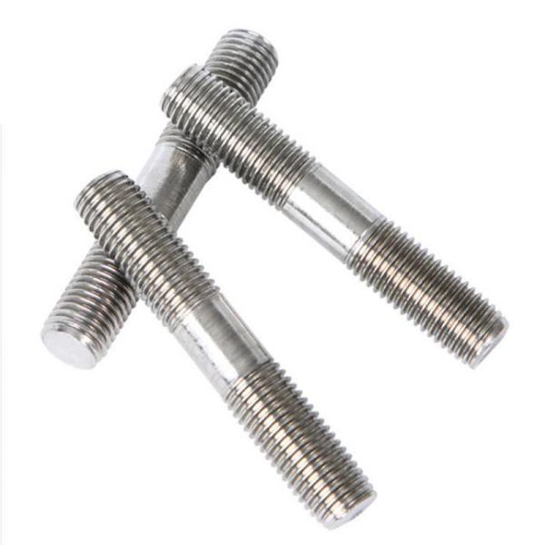 Blackened Stainless Steel Stud with Washer Grade 4.8 8.8 10.9 Double Head Threaded