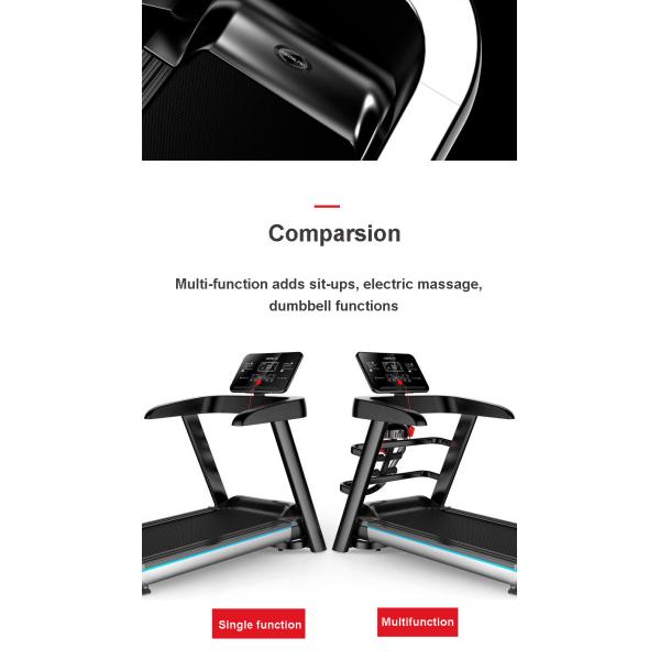 Home Use Anti Slip Foldable Mini Treadmill 1.0 - 12km/h